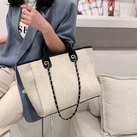 [GIRLS GOOB] Big Size Palin Chain Shoulder Bag, Shopper Bag, China OEM